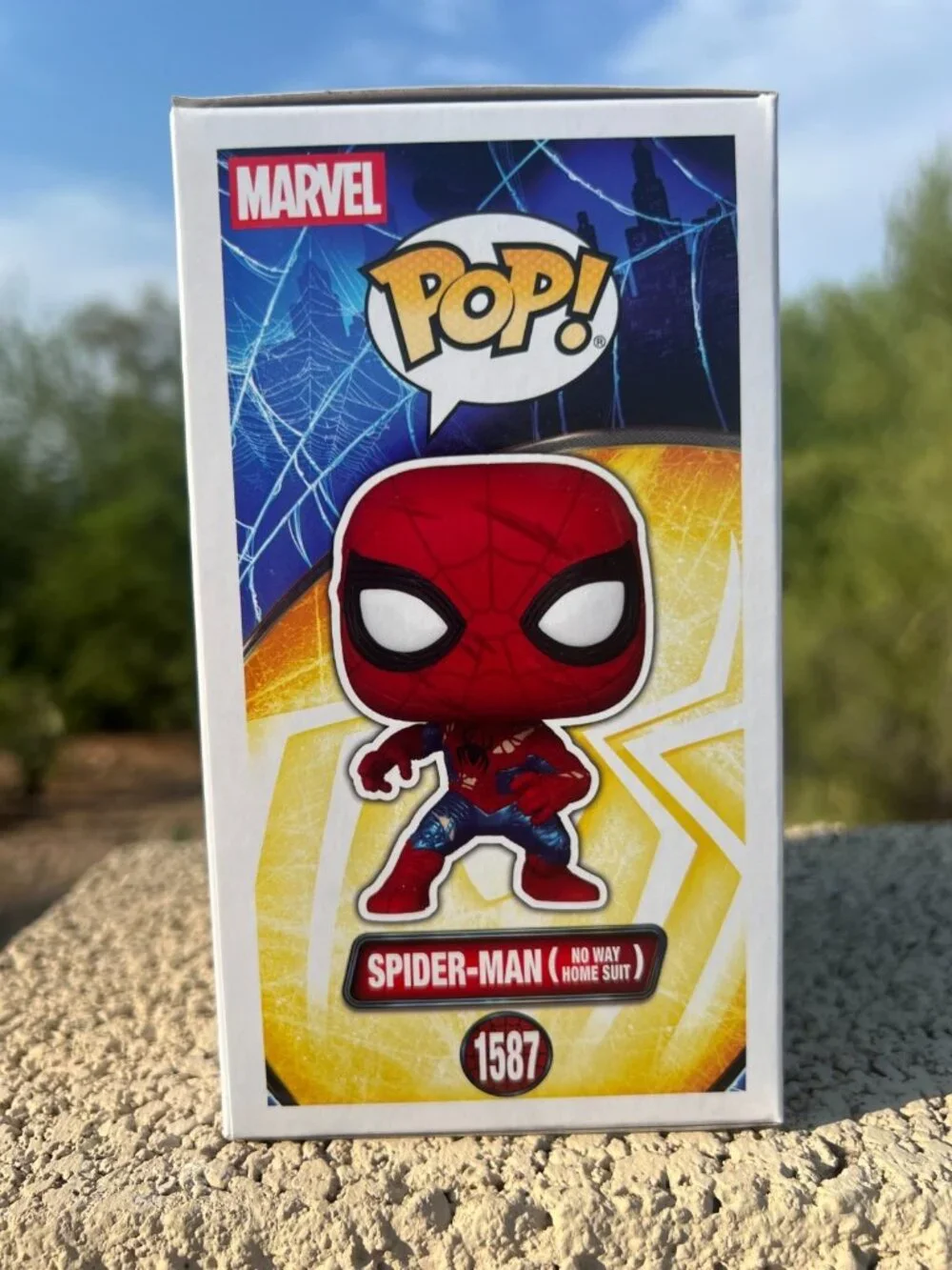 Funko Pop Spider-Man Brand New Day - Spider- Man No Way Home Suit  (#1587, NEW)